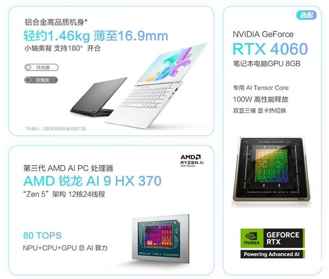 NVIDIA® GeForce RTXTM 4060加持，华硕天选Air 2024双十一到手9999元